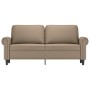 2-Sitzer-Sofa aus cappuccinofarbenem Kunstleder, 140 cm von , Sofas - Ref: Foro24-359508, Preis: 244,15 €, Rabatt: %