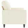 Cream velvet 2-seater sofa 120 cm by , Sofas - Ref: Foro24-359197, Price: 262,67 €, Discount: %