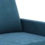 Sofá de 3 plazas terciopelo azul 180 cm de , Sofás - Ref: Foro24-359218, Precio: 334,55 €, Descuento: %