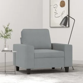Hellgrauer Stoffsessel 60 cm von , Sofas - Ref: Foro24-359375, Preis: 146,41 €, Rabatt: %