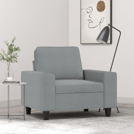 Light gray fabric armchair 60 cm by , Sofas - Ref: Foro24-359375, Price: 149,41 €, Discount: %