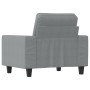 Light gray fabric armchair 60 cm by , Sofas - Ref: Foro24-359375, Price: 149,41 €, Discount: %