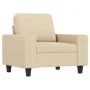 Cremefarbener Stoffsessel 60 cm von , Sofas - Ref: Foro24-359377, Preis: 183,05 €, Rabatt: %