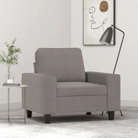 Taupe gray fabric armchair 60 cm by , Sofas - Ref: Foro24-359382, Price: 208,36 €, Discount: %