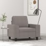 Sillón de tela gris taupé 60 cm de , Sofás - Ref: Foro24-359382, Precio: 212,00 €, Descuento: %