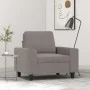 Taupegrauer Stoffsessel 60 cm von , Sofas - Ref: Foro24-359382, Preis: 208,36 €, Rabatt: %