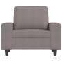 Taupegrauer Stoffsessel 60 cm von , Sofas - Ref: Foro24-359382, Preis: 212,00 €, Rabatt: %