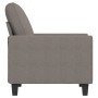 Sillón de tela gris taupé 60 cm de , Sofás - Ref: Foro24-359382, Precio: 212,00 €, Descuento: %
