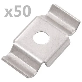 Schmetterlingsklemmen für Zäune 50 Stück Edelstahl von vidaXL, Zubehör für Tore und Zäune - Ref: Foro24-144508, Preis: 38,37 ...