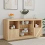 Sideboard mit LED-Leuchten Sonoma-Eiche 142,5x37x67 cm von , Sideboards - Ref: Foro24-3209088, Preis: 176,83 €, Rabatt: %