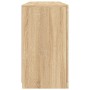 Sideboard with LED lights Sonoma oak 142.5x37x67 cm by , Sideboards - Ref: Foro24-3209088, Price: 180,92 €, Discount: %