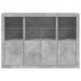 Sideboard mit LED-Licht, 3-teilig, Betongrau, Holzwerkstoff von , Sideboards - Ref: Foro24-3209110, Preis: 217,21 €, Rabatt: %