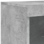 Aparador con luz LED 3 pzas madera de ingeniería gris hormigón de , Aparadores - Ref: Foro24-3209110, Precio: 217,21 €, Descu...