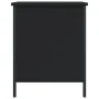 Black engineered wood storage bench 40x42.5x50 cm by , Benches for halls and storage - Ref: Foro24-839008, Price: 41,52 €, Di...