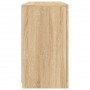 Sideboard with LED lights Sonoma oak 123x37x67 cm by , Sideboards - Ref: Foro24-3209081, Price: 177,11 €, Discount: %