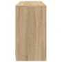 Sideboard with LED lights Sonoma oak 123x37x67 cm by , Sideboards - Ref: Foro24-3209060, Price: 167,69 €, Discount: %