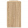 Sideboard with LED lights Sonoma oak 163x37x67 cm by , Sideboards - Ref: Foro24-3209074, Price: 194,01 €, Discount: %