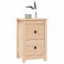 Nachttische 2 Stück aus massivem Kiefernholz 40x35x61,5 cm von vidaXL, Nachttische - Ref: Foro24-820947, Preis: 92,92 €, Raba...
