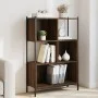 Eichenbraunes Holzwerkstoffregal 72x28x109 cm von , Bücherregale und Regale - Ref: Foro24-838887, Preis: 62,82 €, Rabatt: %