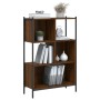 Eichenbraunes Holzwerkstoffregal 72x28x109 cm von , Bücherregale und Regale - Ref: Foro24-838887, Preis: 63,61 €, Rabatt: %