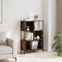 Smoked oak engineered wood shelf 72x28x109 cm by , Bookcases and shelves - Ref: Foro24-838885, Price: 60,91 €, Discount: %