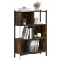 Smoked oak engineered wood shelf 72x28x109 cm by , Bookcases and shelves - Ref: Foro24-838885, Price: 60,91 €, Discount: %
