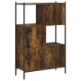 Smoked oak engineered wood shelf 72x28x109 cm by , Bookcases and shelves - Ref: Foro24-838885, Price: 60,91 €, Discount: %