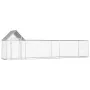 Galvanized steel chicken coop 5x1x1.5 m by vidaXL, Cages and habitats for small animals - Ref: Foro24-144555, Price: 246,22 €...