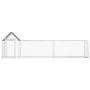 Galvanized steel chicken coop 5x1x1.5 m by vidaXL, Cages and habitats for small animals - Ref: Foro24-144555, Price: 246,22 €...