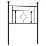 Cabecero de metal negro 75 cm de , Cabeceros y pies de cama - Ref: Foro24-374365, Precio: 26,81 €, Descuento: %