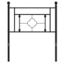 Kopfteil aus schwarzem Metall, 75 cm von , Kopf- und Fußteile - Ref: Foro24-374365, Preis: 27,20 €, Rabatt: %