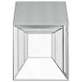 Hühnerstall aus verzinktem Stahl 5x1x1,5 m von vidaXL, Käfige und Lebensräume für Kleintiere - Ref: Foro24-144555, Preis: 250...