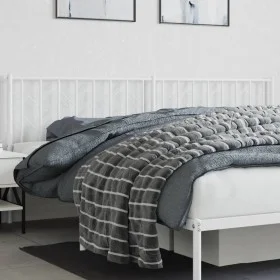 Kopfteil aus weißem Metall, 200 cm von , Kopf- und Fußteile - Ref: Foro24-374524, Preis: 33,88 €, Rabatt: %