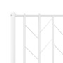 Kopfteil aus weißem Metall, 200 cm von , Kopf- und Fußteile - Ref: Foro24-374524, Preis: 34,33 €, Rabatt: %