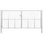 Gartentor aus silber verzinktem Stahl, 415 x 250 cm von vidaXL, Gartentore - Ref: Foro24-144303, Preis: 750,55 €, Rabatt: %