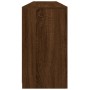 Sideboard with LED lights brown oak 162x37x67 cm by , Sideboards - Ref: Foro24-3209036, Price: 210,10 €, Discount: %