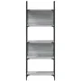 Bookcase with 5 shelves gray Sonoma wood 60.5x24x166.5 cm by , Bookcases and shelves - Ref: Foro24-838866, Price: 52,45 €, Di...