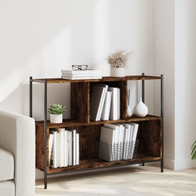 Smoked oak engineered wood shelf 102x28x77.5 cm by , Bookcases and shelves - Ref: Foro24-838900, Price: 58,91 €, Discount: %