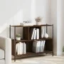 Oak brown engineered wood shelf 102x28x77.5 cm by , Bookcases and shelves - Ref: Foro24-838902, Price: 61,41 €, Discount: %