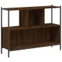 Oak brown engineered wood shelf 102x28x77.5 cm by , Bookcases and shelves - Ref: Foro24-838902, Price: 61,41 €, Discount: %