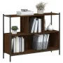 Oak brown engineered wood shelf 102x28x77.5 cm by , Bookcases and shelves - Ref: Foro24-838902, Price: 61,41 €, Discount: %