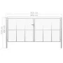 Gartentor aus silber verzinktem Stahl, 415 x 250 cm von vidaXL, Gartentore - Ref: Foro24-144303, Preis: 750,55 €, Rabatt: %