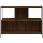 Oak brown engineered wood shelf 102x28x77.5 cm by , Bookcases and shelves - Ref: Foro24-838902, Price: 61,41 €, Discount: %