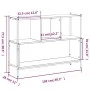 Oak brown engineered wood shelf 102x28x77.5 cm by , Bookcases and shelves - Ref: Foro24-838902, Price: 61,41 €, Discount: %