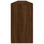 Aparador con luces LED roble marrón 283x37x67 cm de , Aparadores - Ref: Foro24-3209022, Precio: 320,70 €, Descuento: %