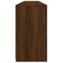Sideboard with LED lights brown oak 202x37x67 cm by , Sideboards - Ref: Foro24-3209015, Price: 243,94 €, Discount: %