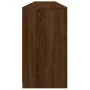 Sideboard with LED lights brown oak 202x37x67 cm by , Sideboards - Ref: Foro24-3209015, Price: 239,93 €, Discount: %