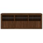 Sideboard mit LED-Leuchten, braune Eiche, 181,5 x 37 x 67 cm von , Sideboards - Ref: Foro24-3209008, Preis: 233,20 €, Rabatt: %