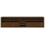 Sideboard mit LED-Leuchten, braune Eiche, 283 x 37 x 67 cm von , Sideboards - Ref: Foro24-3209029, Preis: 326,26 €, Rabatt: %