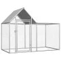 Hühnerstall aus verzinktem Stahl 2x1x1,5 m von vidaXL, Käfige und Lebensräume für Kleintiere - Ref: Foro24-144553, Preis: 181...
